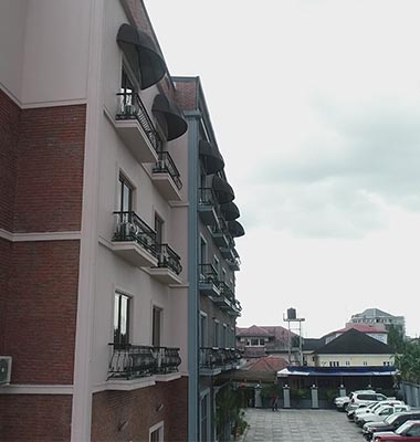 Aerial View — Oak Haven Hotel
