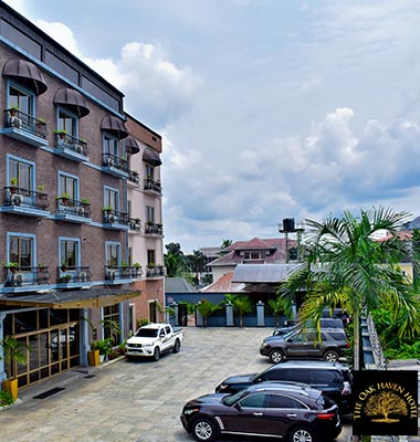 Car Park — Oak Haven Hotel