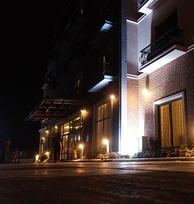 Car Park — Oak Haven Hotel