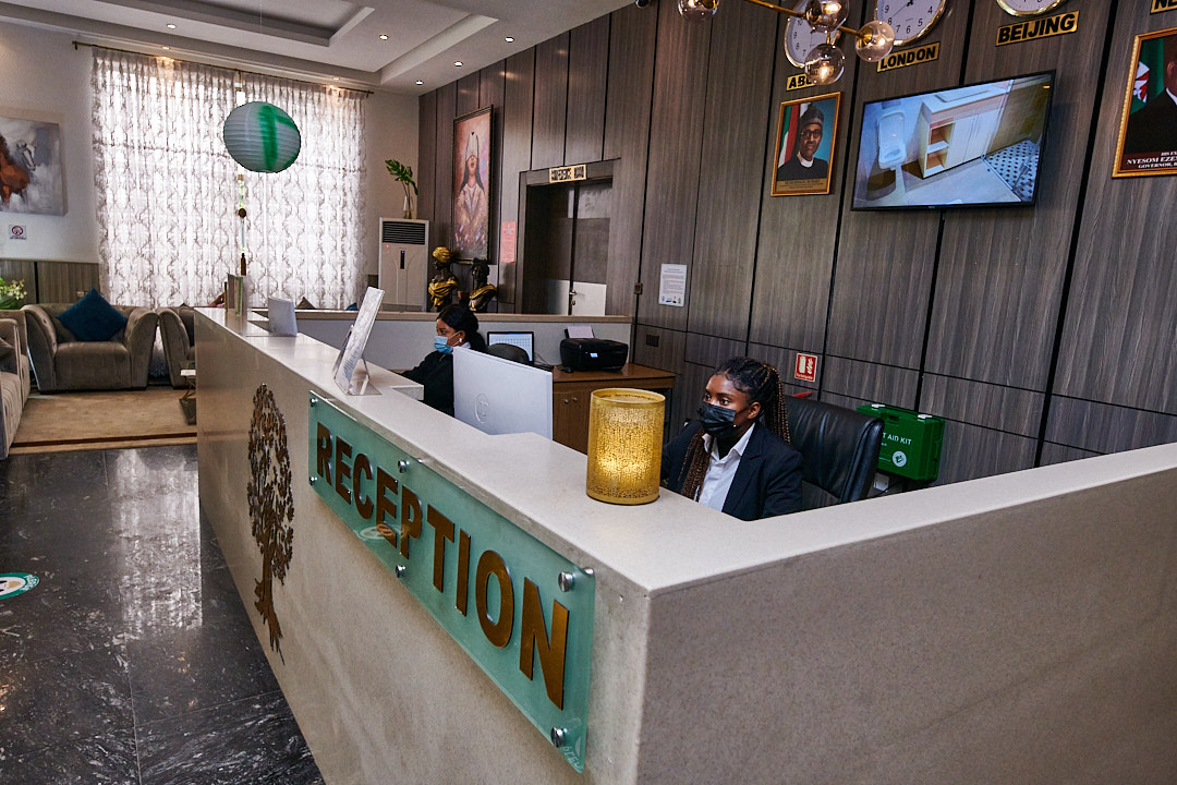 Reception — Oak Haven Hotel