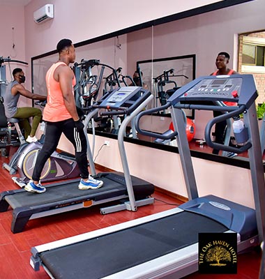 Gym — Oak Haven Hotel
